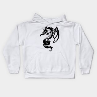 Dragon Tribal Tattoo Kids Hoodie